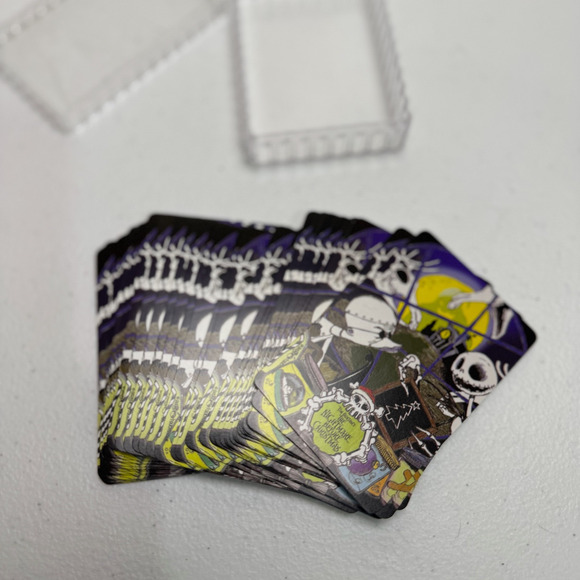 Disneyland Playing Cards Nightmare Before Christmas Jack Halloween Sally Parks - Picture 3 of 5